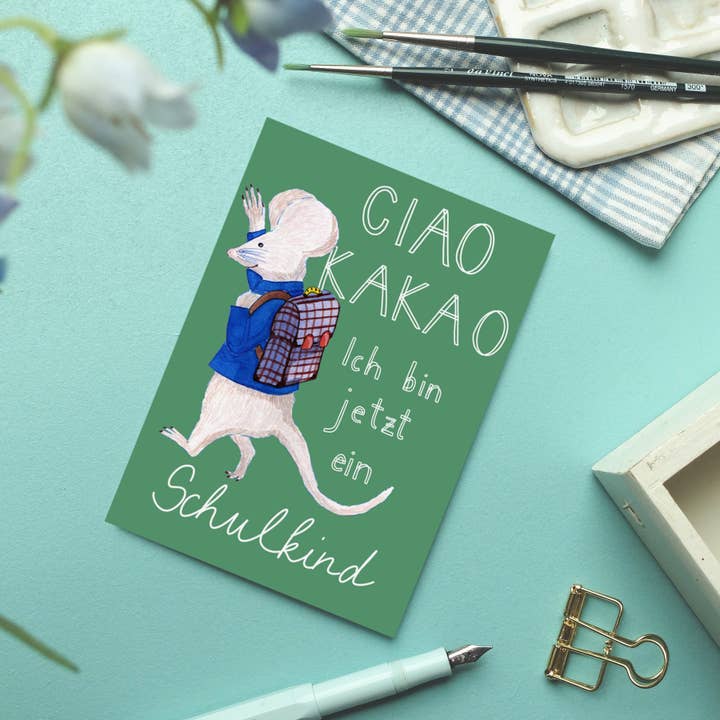 Wonder Of Today - Wholesale Postcard - Postcard School Mouse Ciao Cocoa8