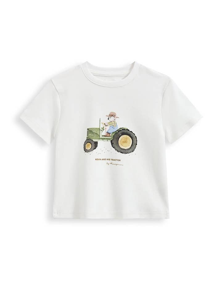 Camiseta ligera Tractor para venta al por mayor de Homegrown Kids
