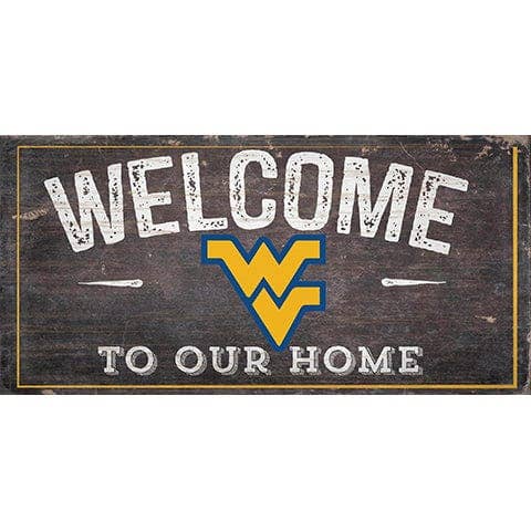West Virginia University Welkom bedroefd 6 x 12 voor wholesale door Fan Creations