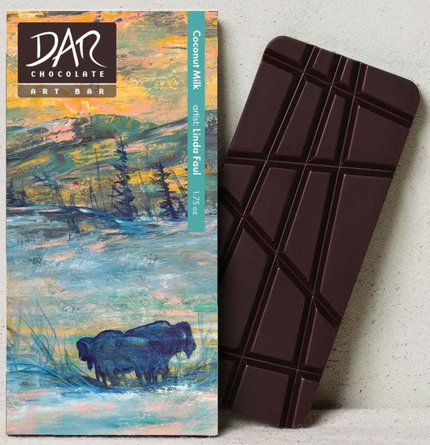 Dar Chocolate - Wholesale Chocolate Bar - Art Bar: Coconut Milk 68% Dark Chocolate Bar Vegan6