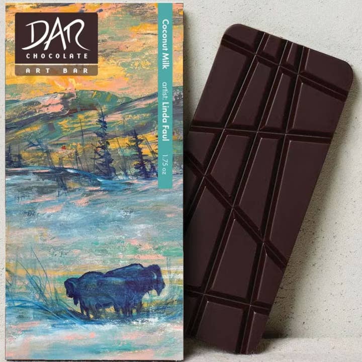 Dar Chocolate - Wholesale Chocolate Bar - Art Bar: Coconut Milk 68% Dark Chocolate Bar Vegan6