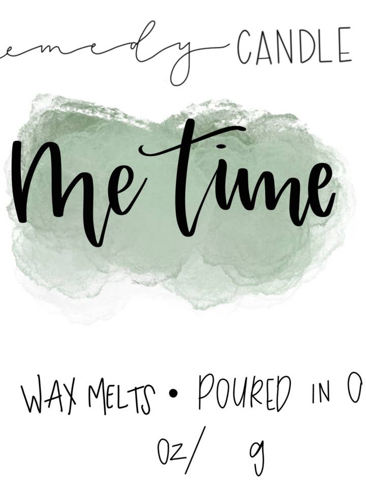 Me Time Wax Melts for wholesale by Remedy Candle Co