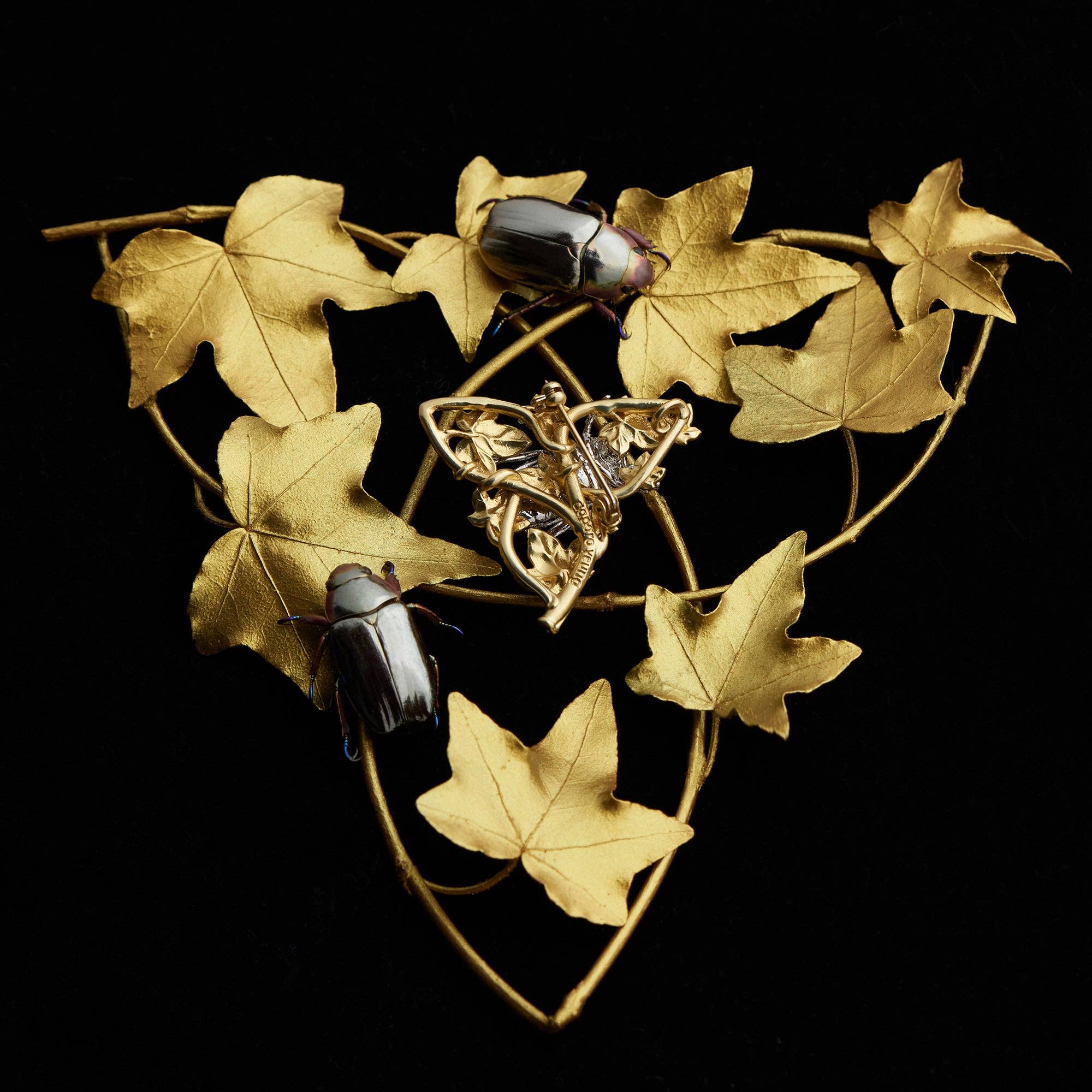 Vermilion Collection - Wholesale Lapel Pin/Button - daparo 3D Copper Pins "Jewel Scarabs"2