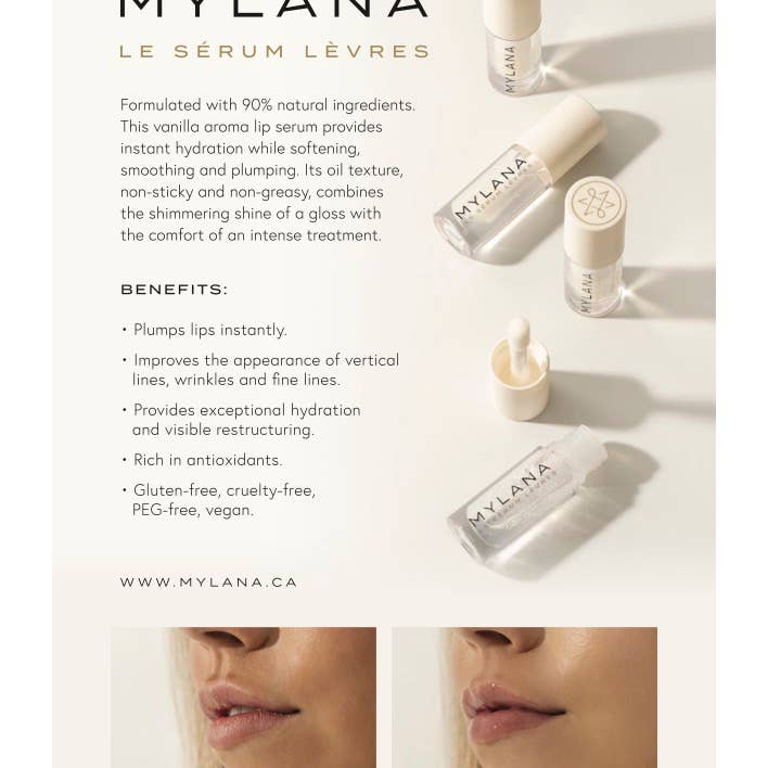MYLANA - Vente Soin/masque pour les lèvres - LE SÉRUM LÈVRES MYLANA8