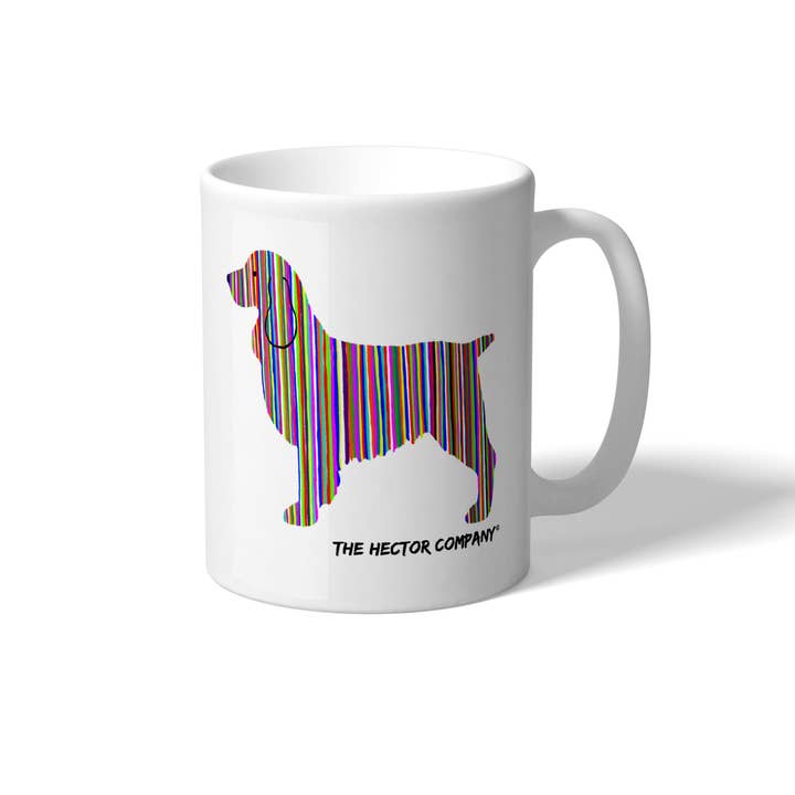 Spaniel hund mugg för wholesale av The Hector Company