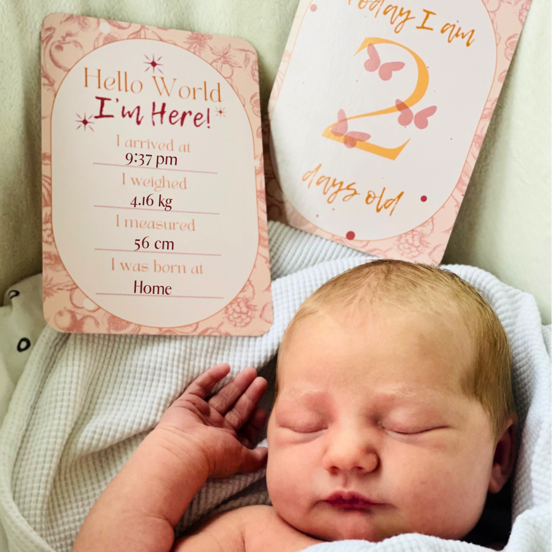 Best Birth Co - Wholesale Milestone Art/Keepsake - Kids & Baby - BUY 15 Milestone Cards for BABY SHOWER Gifts Mum & Bub5