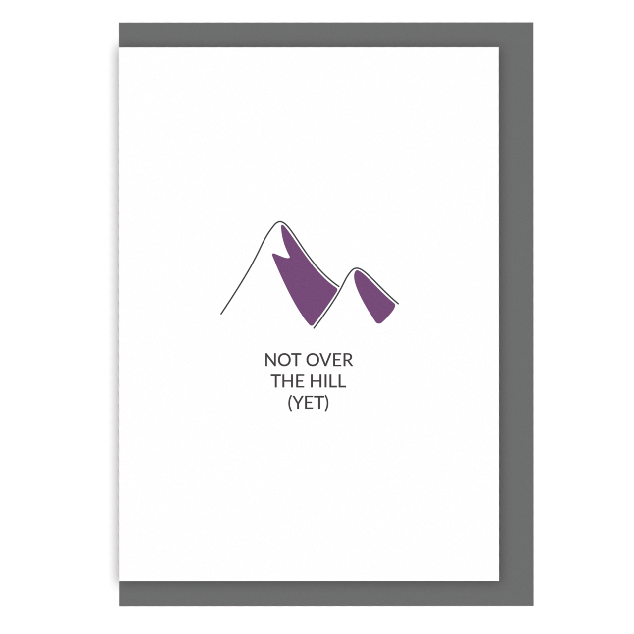 Ingletop – wholesale Birthday card – Mountain Climbing Birthday Card - Not Over the Hill0