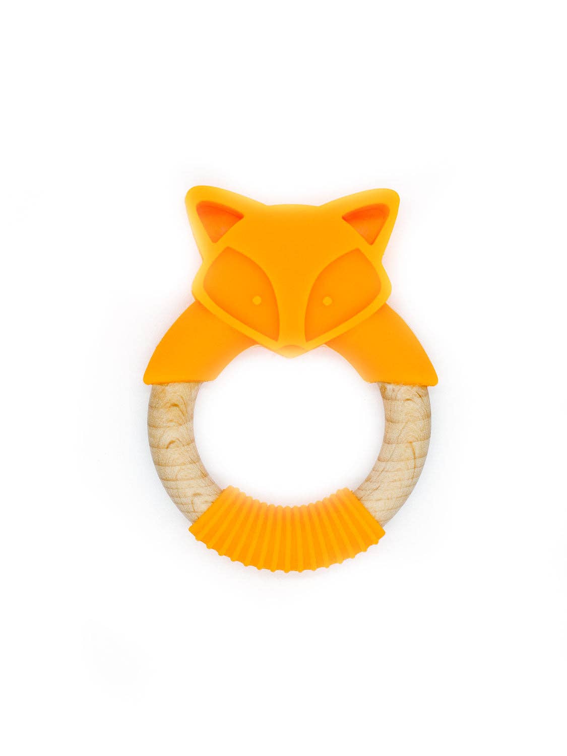Kristin Weiss Manufaktur - Wholesale Teether (Not Clip-On) - Baby - teether || Fux - Grey - Army Green - Orange - Peach0
