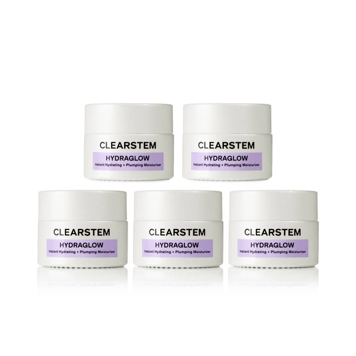Mini Hidratante HYDRAGLOW — Conjunto de 5 por atacado de CLEARSTEM Skincare