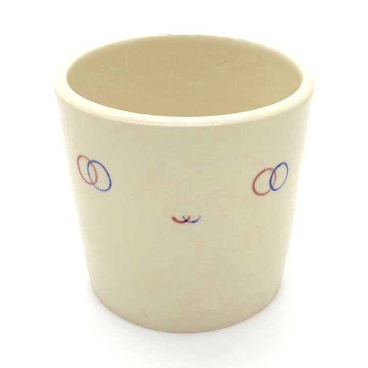 Double Smiley Cup - C013 for wholesale by Hello Klai