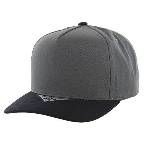 Zion Brand - Wholesale Baseball Cap - Unisex - BLANK COTTON 5 PANEL SNAPBACK BALL CAP21