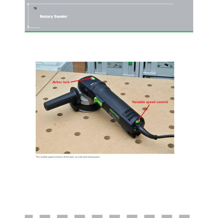Schiffer Publishing - Wholesale Technology & Engineering - Festool®Essentials: The Sanders2