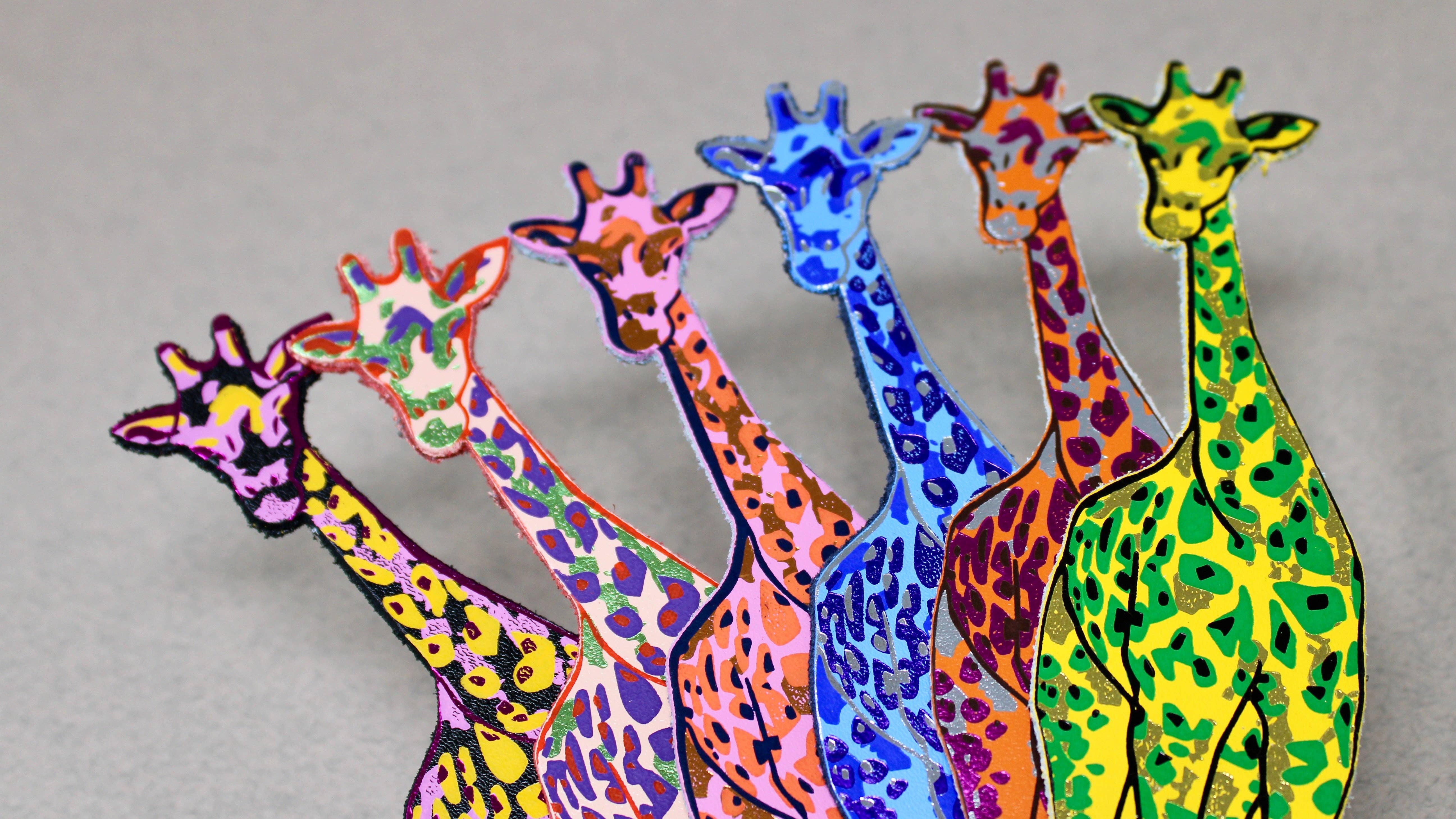 Ark Colour Design - Vente Marque-page - Marque-page girafe7