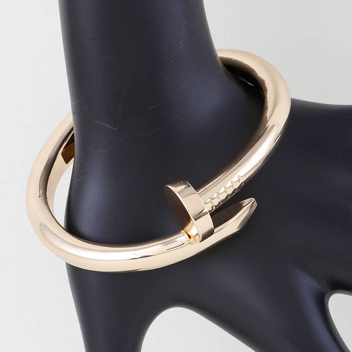 3AM BY H&D ACCESSORIES - Wholesale Charm/Dangle Bracelet - Nail In Wrap Bracelet