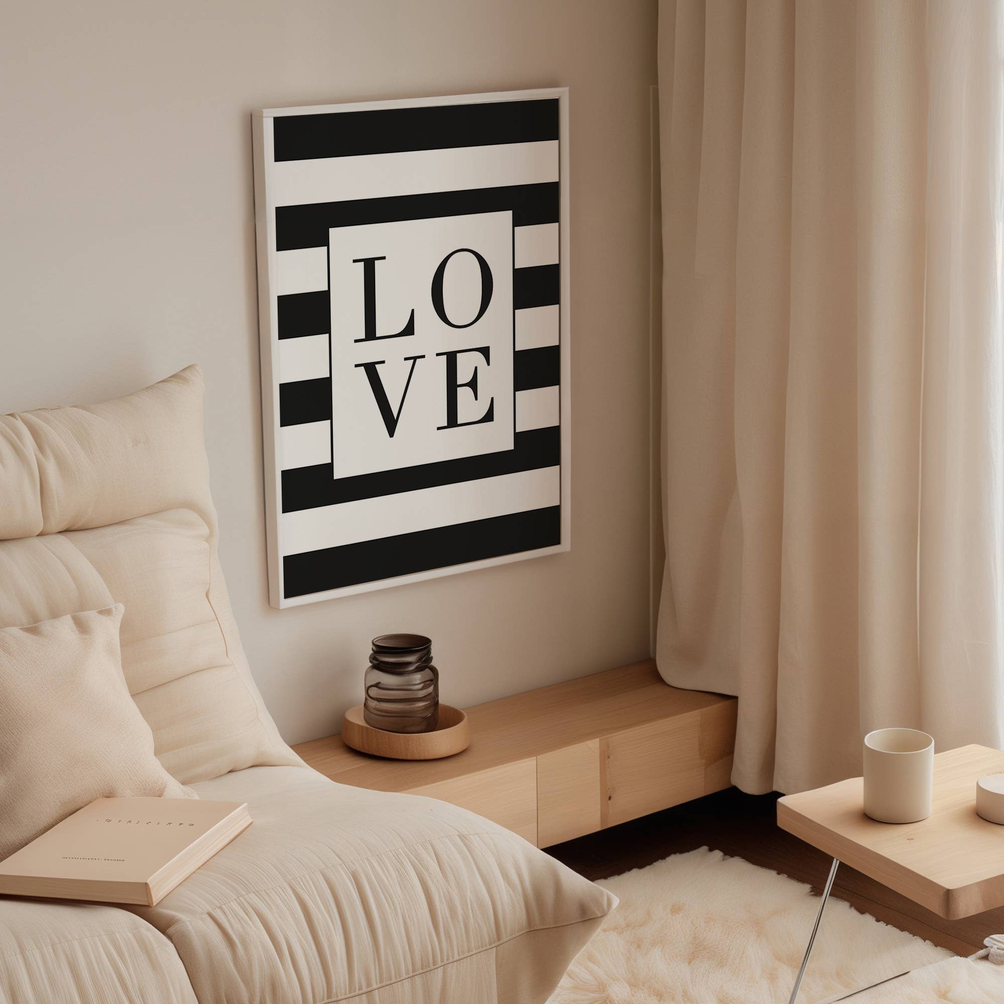 Tales by Jen – Poster por atacado – Cartazes 'amor monocromático'4