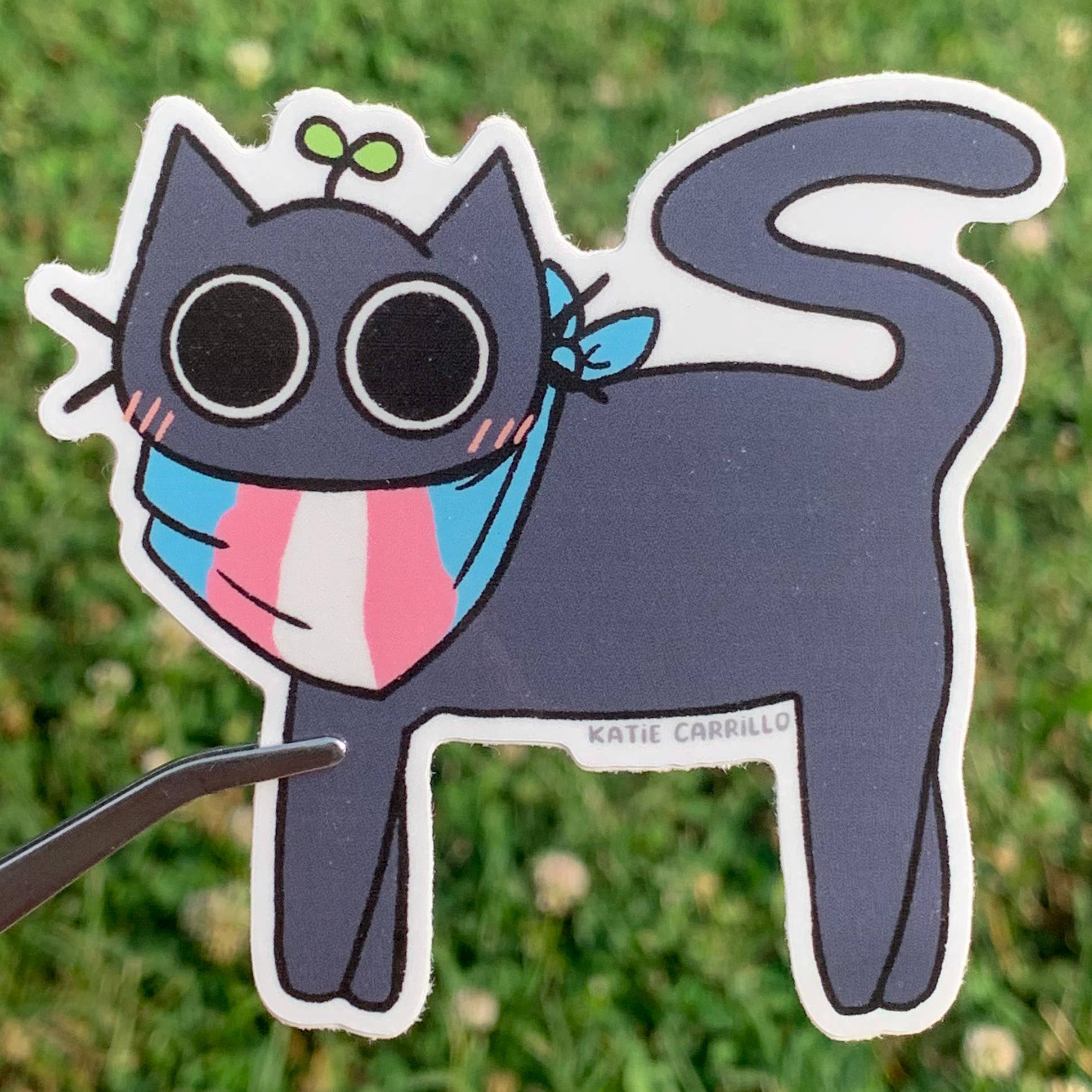 Katie Carrillo - Wholesale Sticker - Pride Cat Stickers4