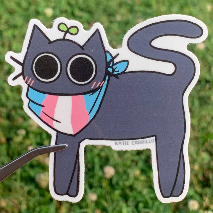 Katie Carrillo - Wholesale Sticker - Pride Cat Stickers4