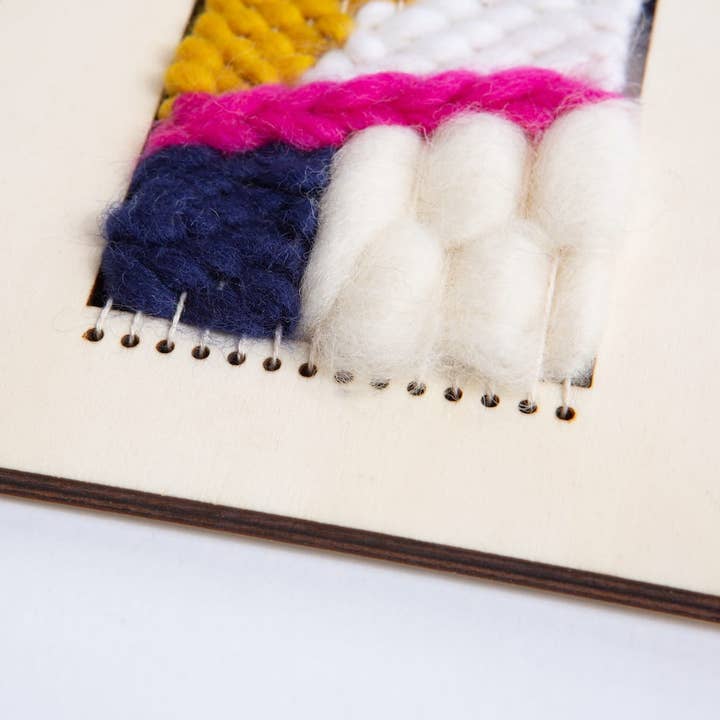 Wool Couture Company – Engroshandel DIY-hobbysæt – 3 Sisters væveramme-sæt6