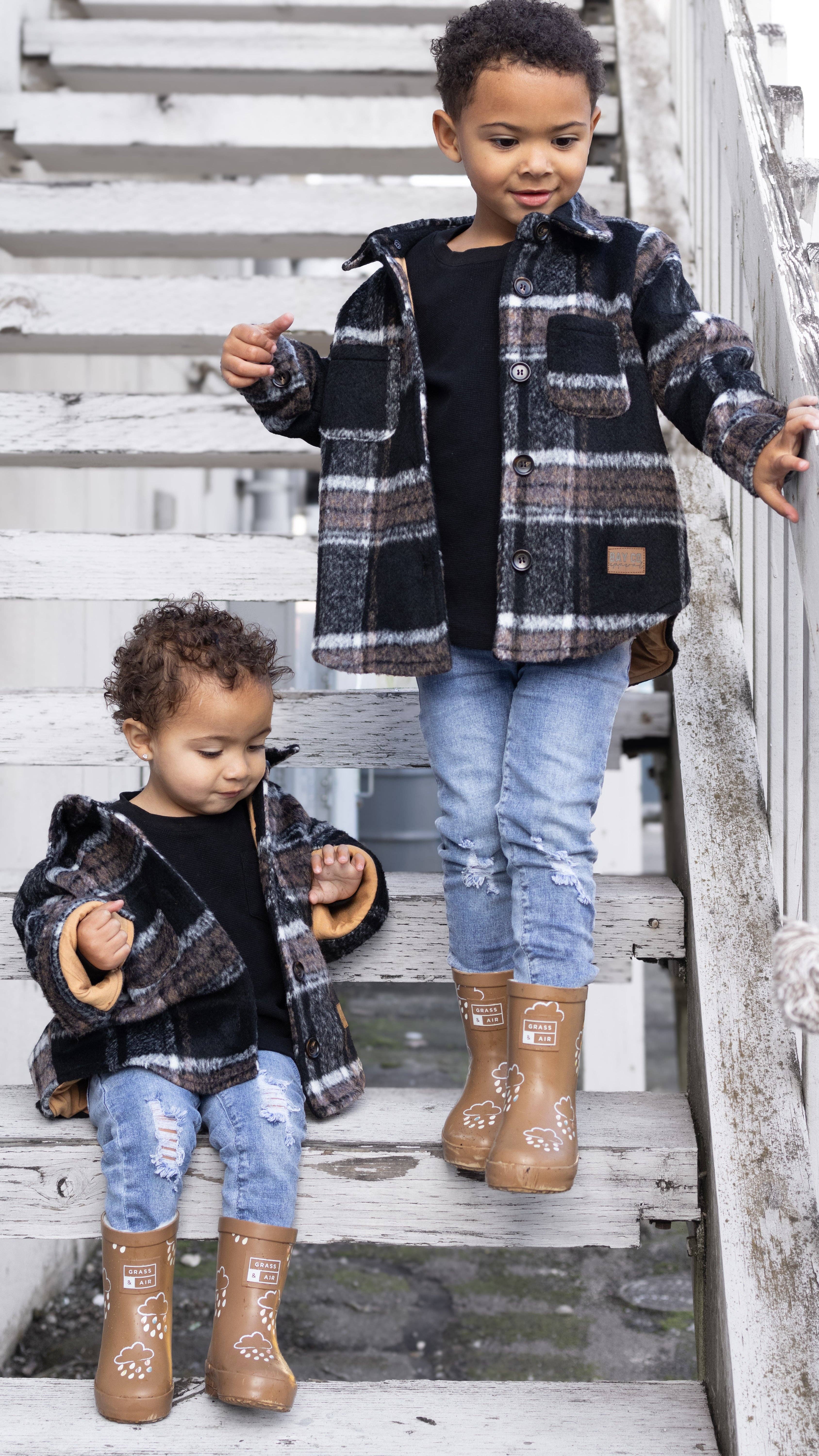 Bay Co. Apparel - Vente Veste – enfant - Veste en flanelle des Appalaches1