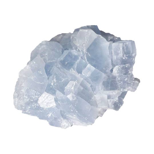 Pierre brute Calcite bleue pour la vente par France Mineraux