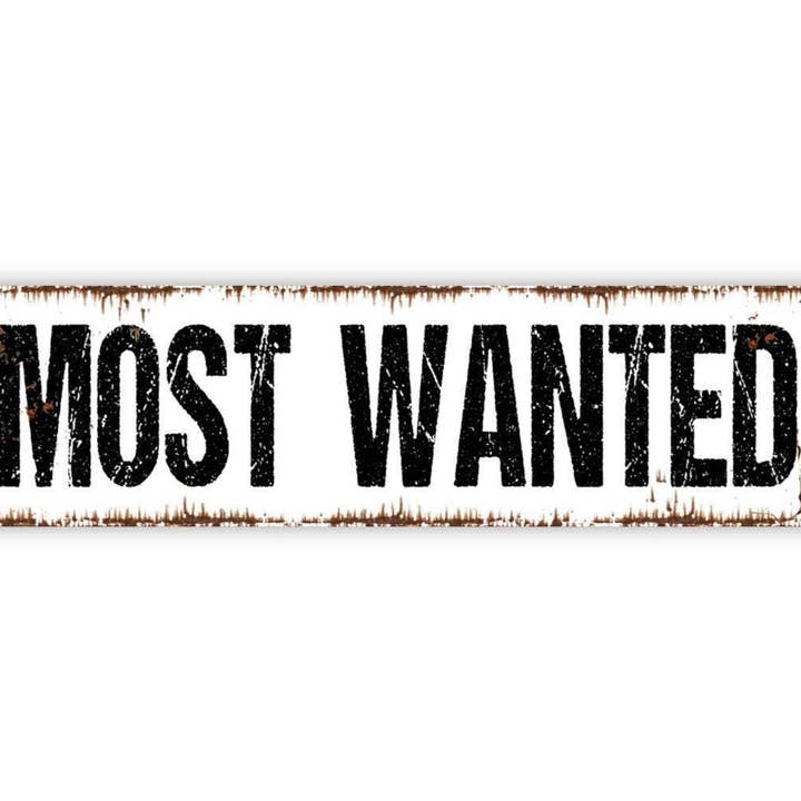 North Star Rustics Signs - Wholesale Sign - Funny Most Wanted Sign - Vinyl Sticker or Metal Plaque5