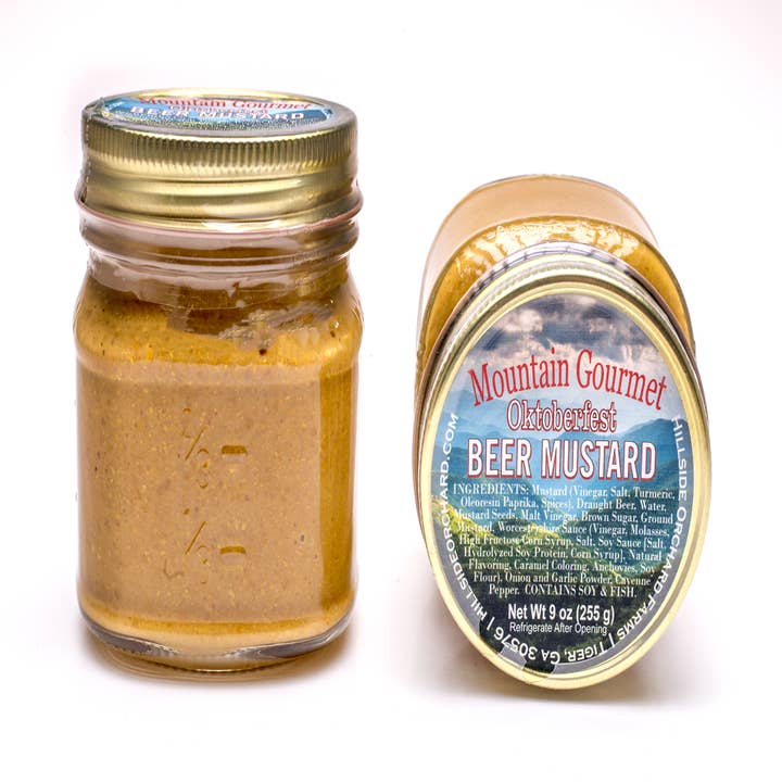 Octoberfest Beer Mustard for wholesale by Hillside Orchard Farms
