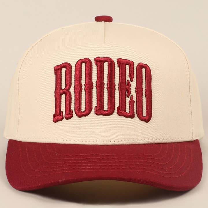 Fashion City - Wholesale Trucker Hat - Unisex -
RODEO Two-Tone Embroidered Trucker Hat