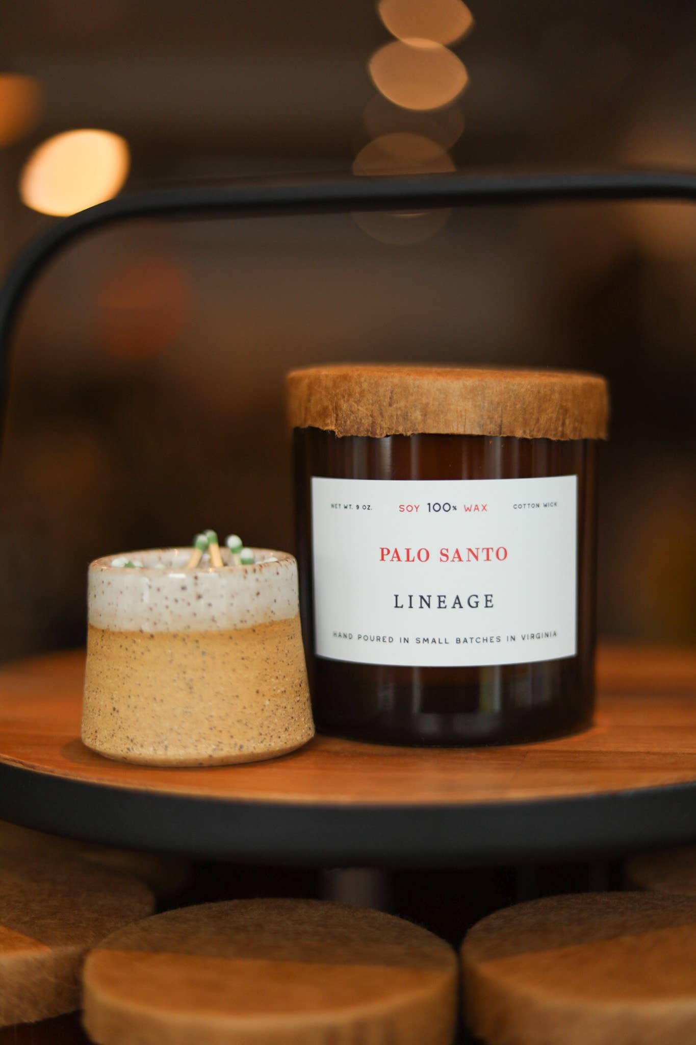 Lineage – Engroshandel Glaslys – Palo Santo Candle2