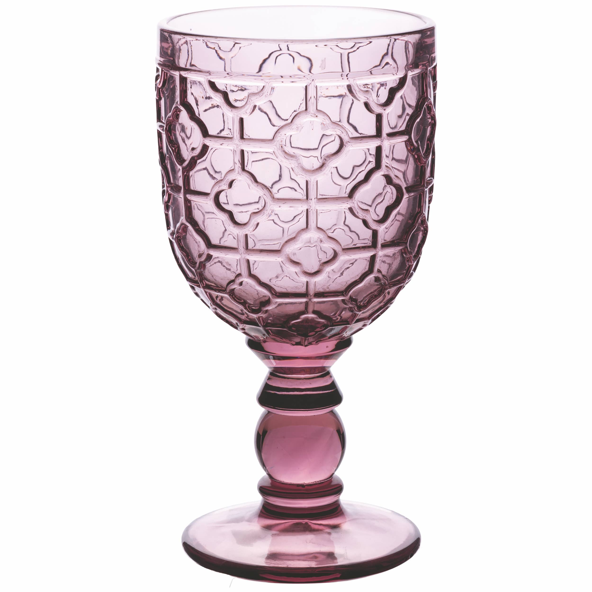 VdE Tivoli 1996 - Vente Verres à vin - Lot de 6 verres géométriques assortis de 310 ml1