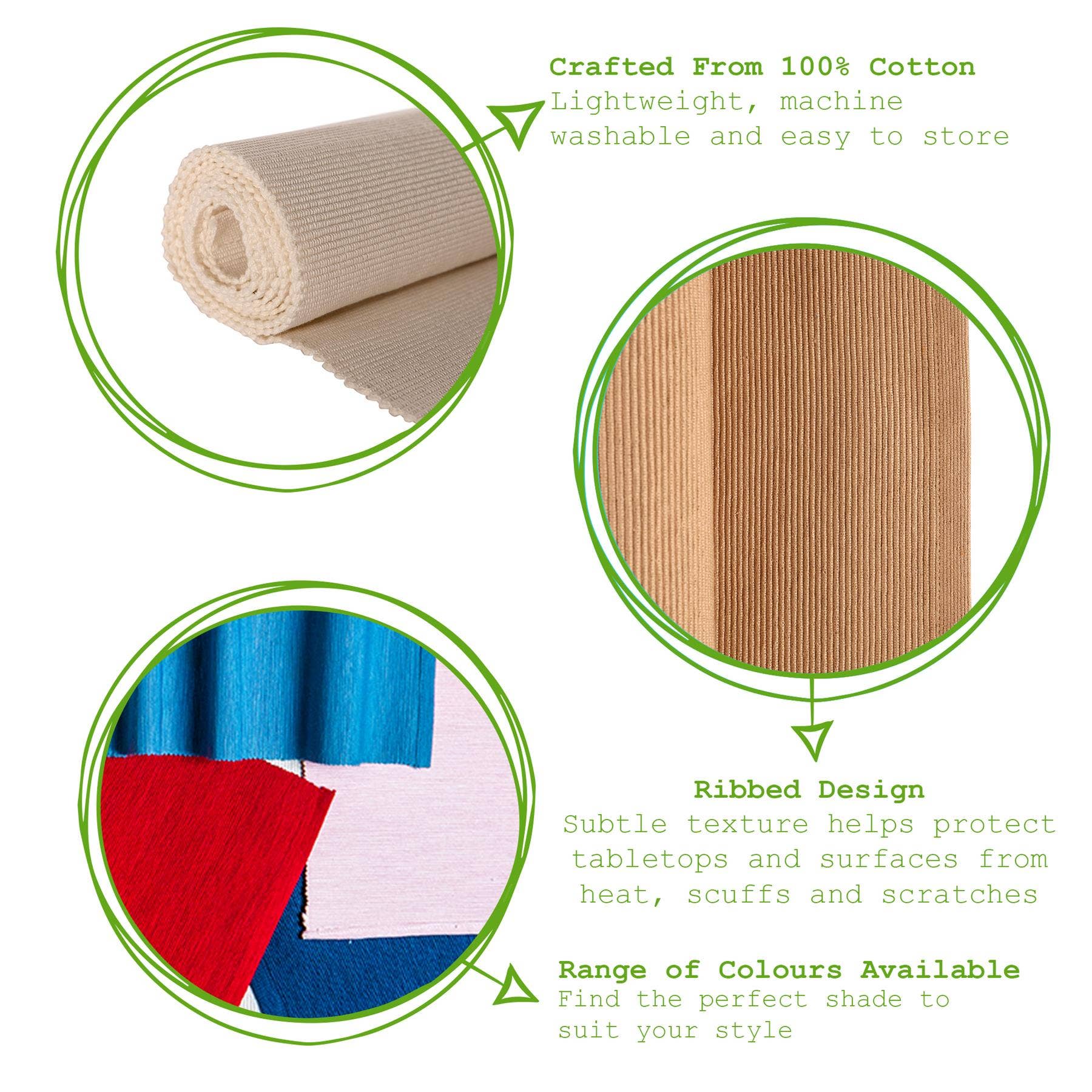 Rinkit Ltd – wholesale Löpare – 48 cm x 183 cm bomullstyg bordslöpare - Av Nicola Spring24