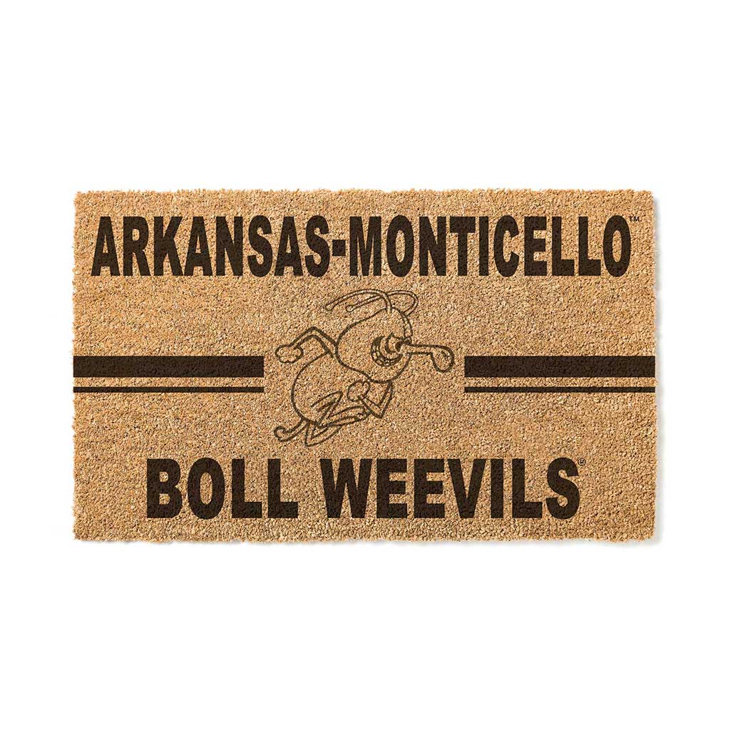 KH Sports Fan - Wholesale Door Mat - Doormat TM Arkansas Monticello BOLL WEVIELS/COTTON BLOSSOMS
