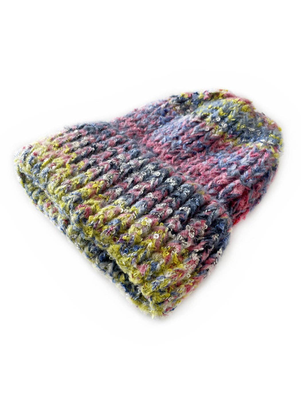 Funkyrel® Atzbranding Limited - Vendita all'ingrosso Berretto - Donna - Haila - Berretto Caldo a Maglia Vintage con Gradiente1