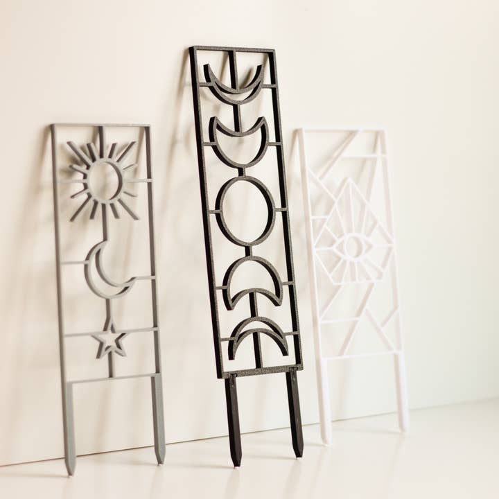 Pine & Sprout - Wholesale Trellis - Moon Phase Houseplant Trellis1