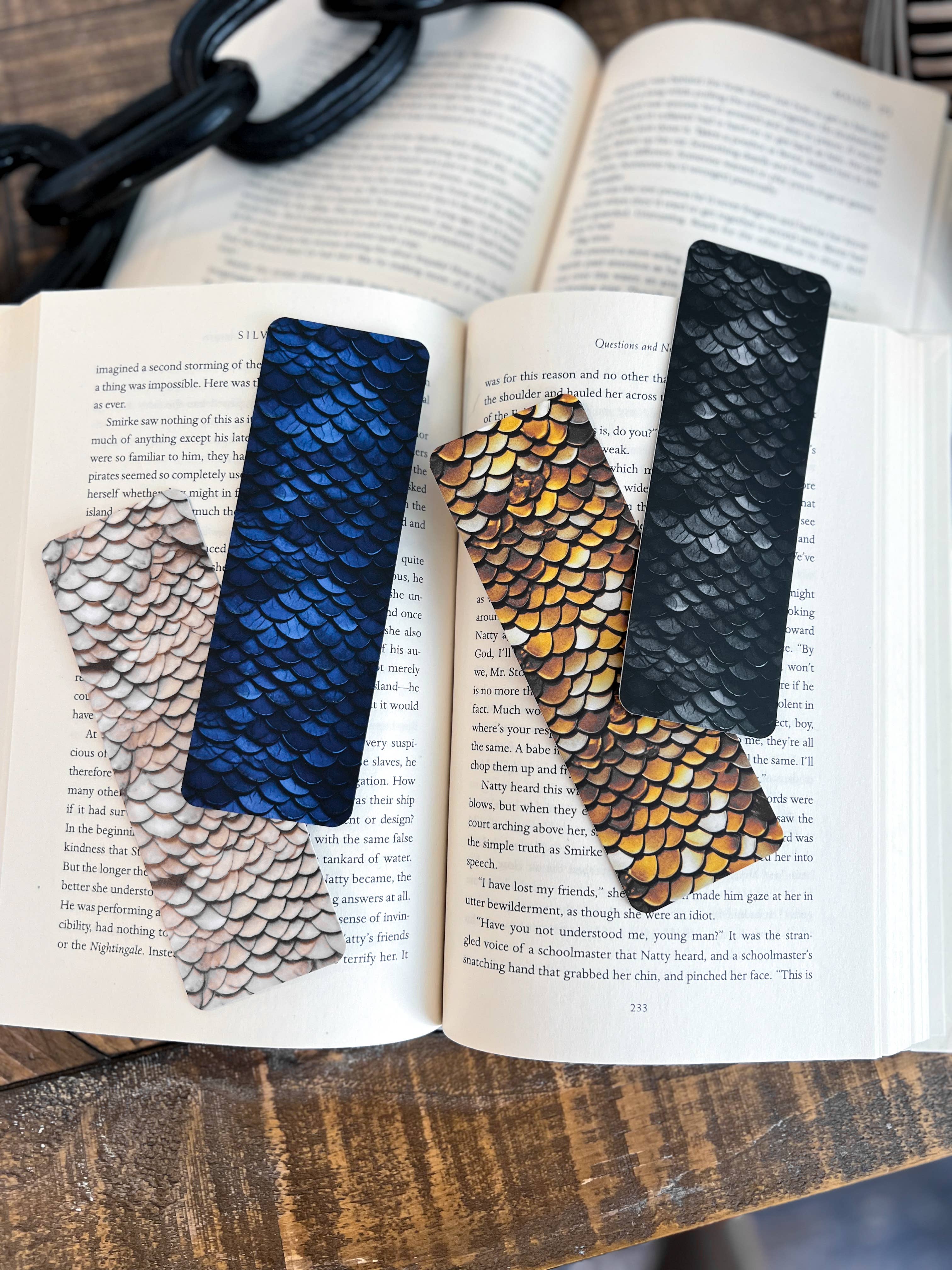Little Turkey Shoppe - Wholesale Bookmark - Dragon Scale Bookmarks, Set 19