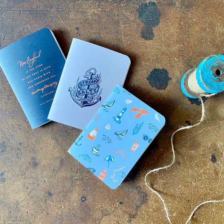 2021 Co. - Wholesale Journal/Diary - New england patterned pocket journal2