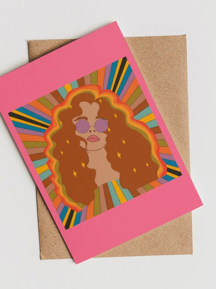 Mod Mya Note Cards - Carte singole per la vendita all'ingrosso da parte di Lolita K Studio