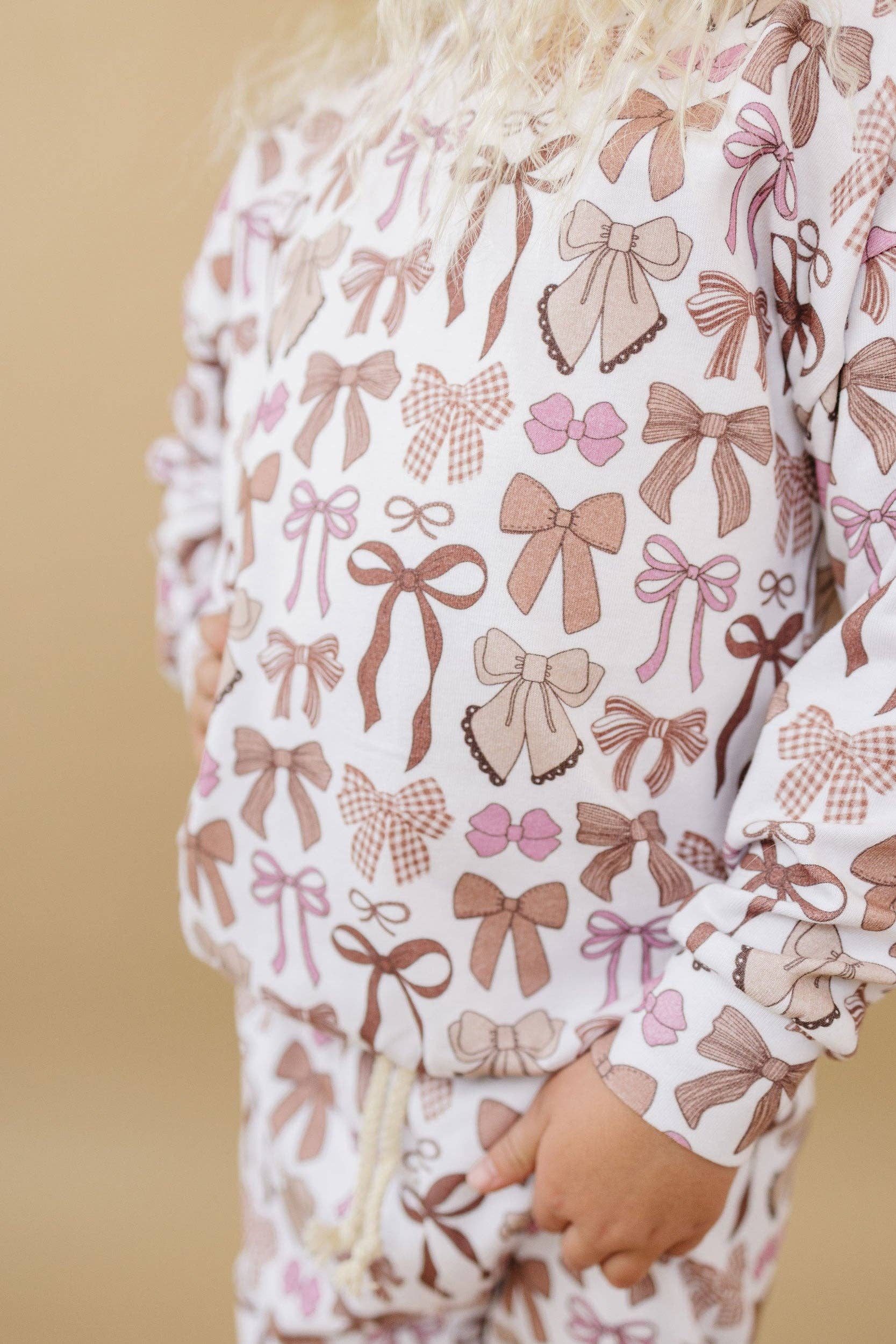 Lucky Panda Kids - Wholesale Top & Pant Set - Kids - Jogger Set | Mocha Bows17