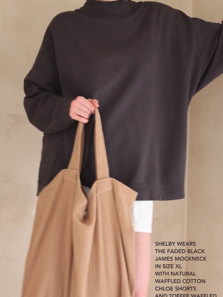 Na Nin - Wholesale Sweatshirt – Unisex - James Cotton Mock Neck Sweatshirt21