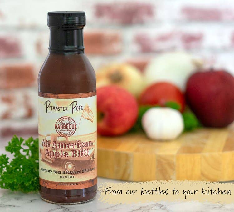 Ashlynn's Gourmet, Inc. – wholesale BBQ sauce – Pitmaster Pop's All-American Apple BBQ1
