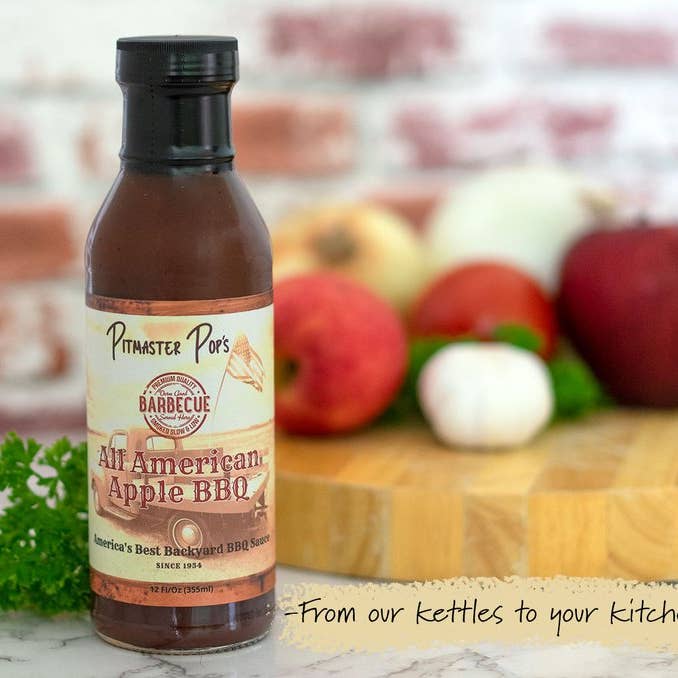 Ashlynn's Gourmet, Inc. – wholesale BBQ sauce – Pitmaster Pop's All-American Apple BBQ1