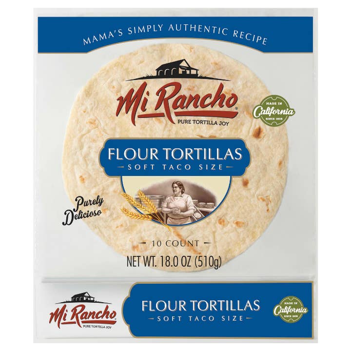 Mi Rancho - Wholesale Bread/Tortilla - Simply Authentic Soft Taco Flour Tortilla