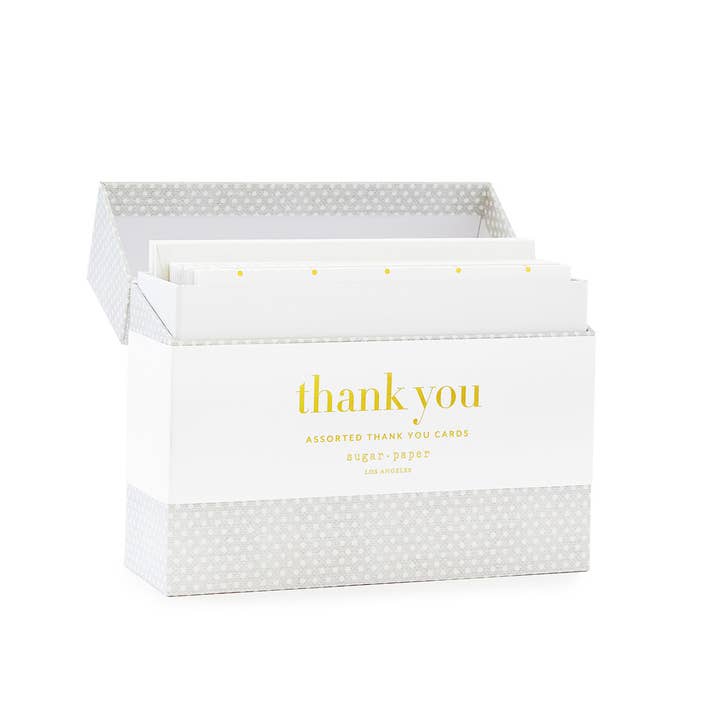Sugar Paper - Wholesale Thank You Card - Thank You Box