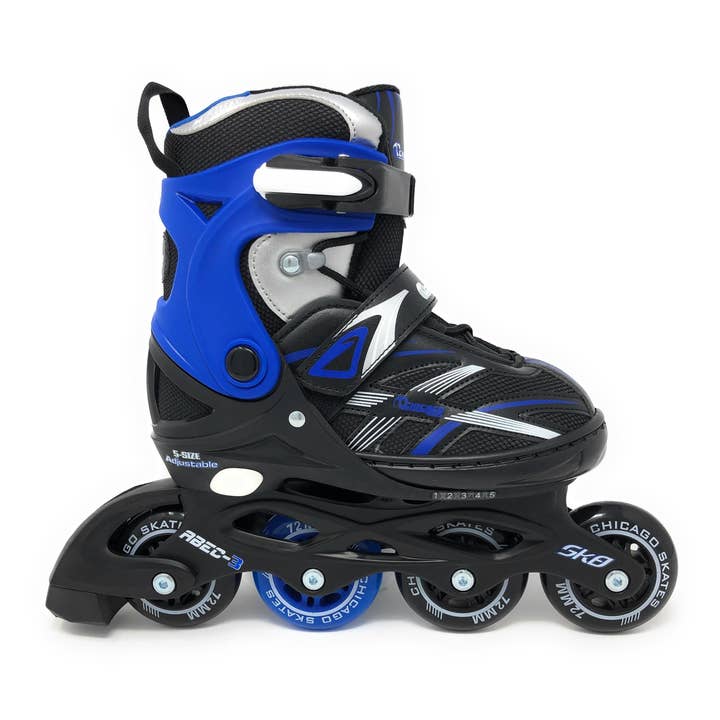 Chicago Boys 5 Size Adjustable Inline Skates for wholesale by National Sporting Goods - NSG
