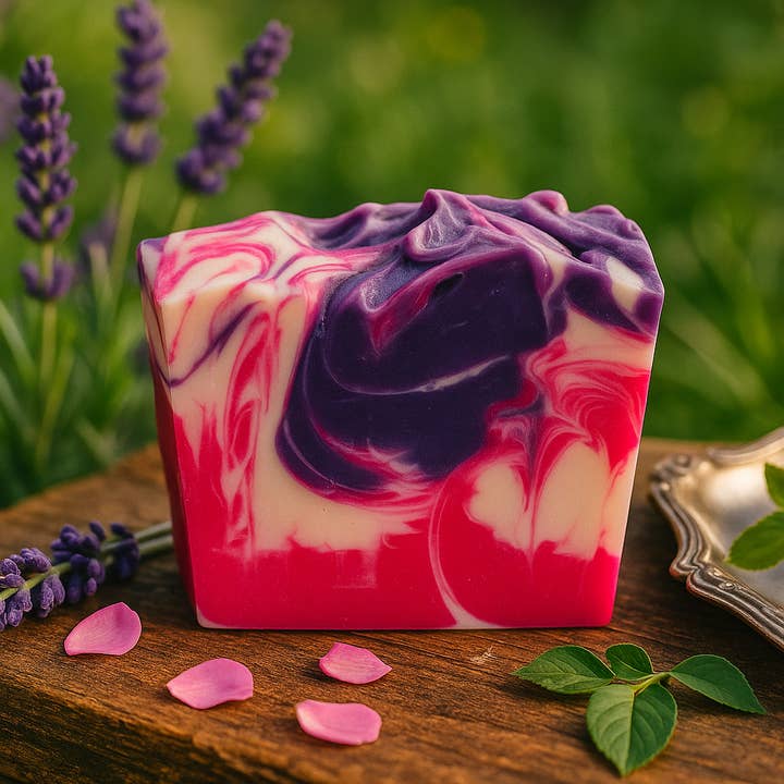 DeShawn Marie Soap Boutique - Wholesale Bar Soap - Lavender Crush 3.5 LB Soap Loaf3
