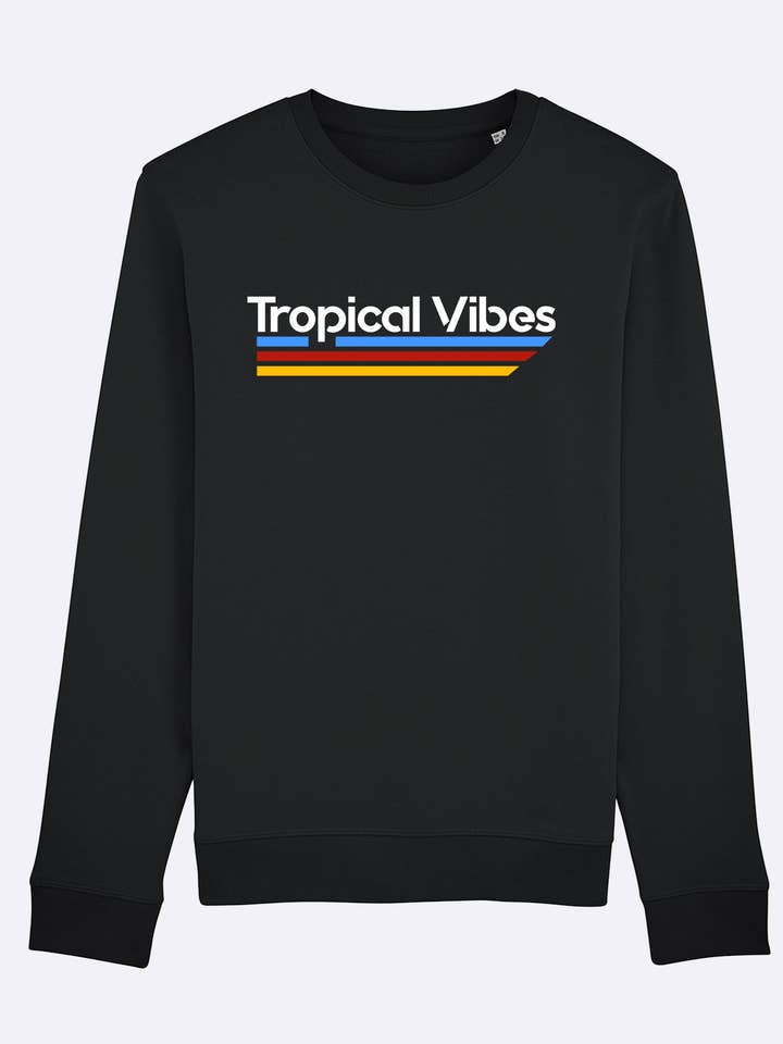 Tropical Vibes Heather Grå Tröja för wholesale av Wooop