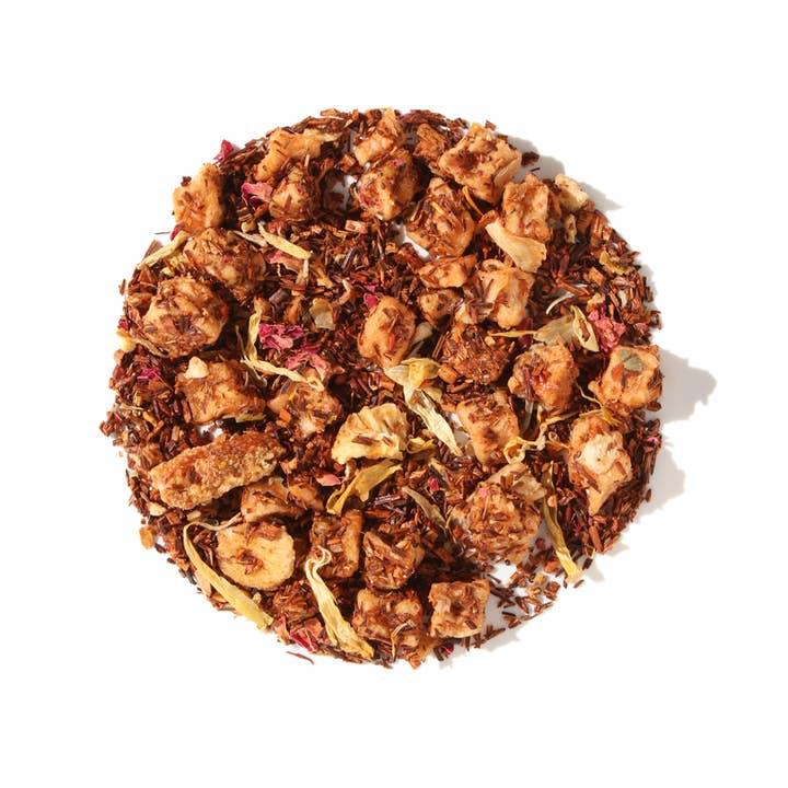 Plum Deluxe Tea – wholesale Loose tea – Peach Bellini Herbal Tea - Fruity Loose Leaf Tea