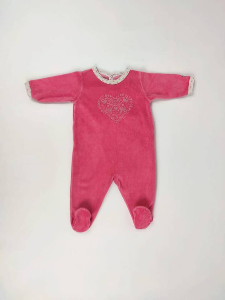 Petit Bateau velvet pyjamas for wholesale by Mademoiselle Bébé