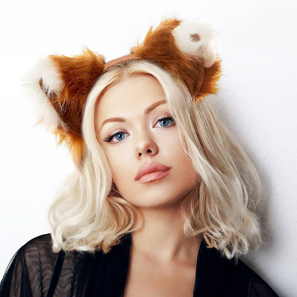 Sensibling Corp. - Wholesale Fashion Headband - Women's - Faux Fur Animal Ear Headband
5