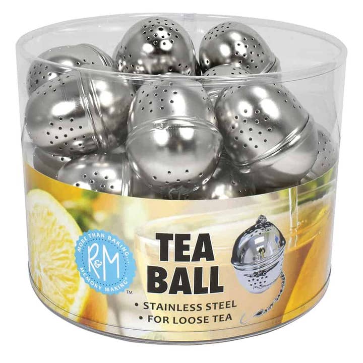 R&M International - Wholesale Tea Strainer/Infuser - Tea Balls S/S Bucket /24