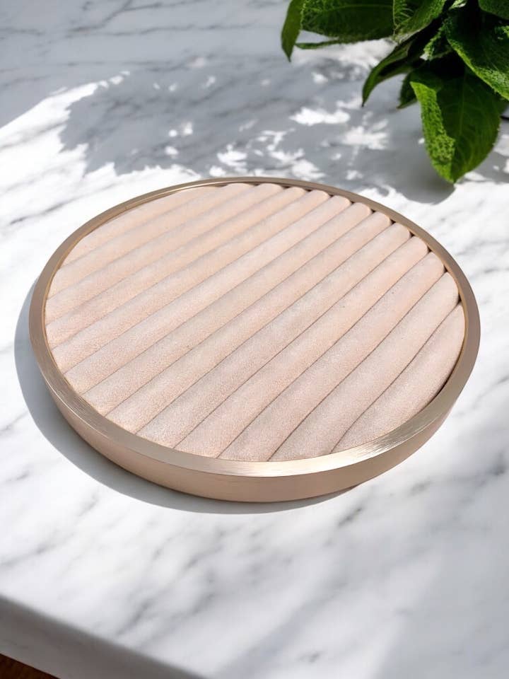 Ring display tray (29.5cm) RY24 for wholesale by BYREN | ÉLINE L'ATELIER